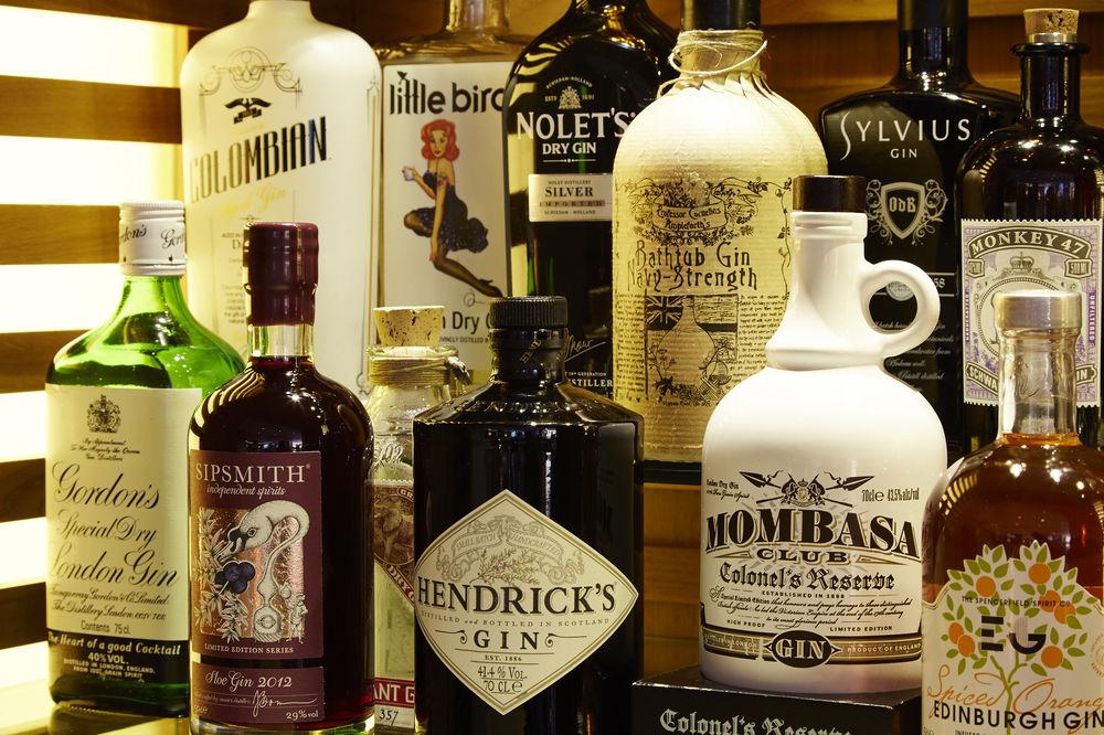 London Marriott Hotel Canary Wharf Εξωτερικό φωτογραφία Gin